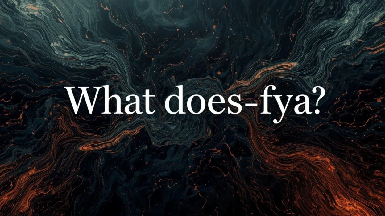 What Does “FYA” Mean in Text