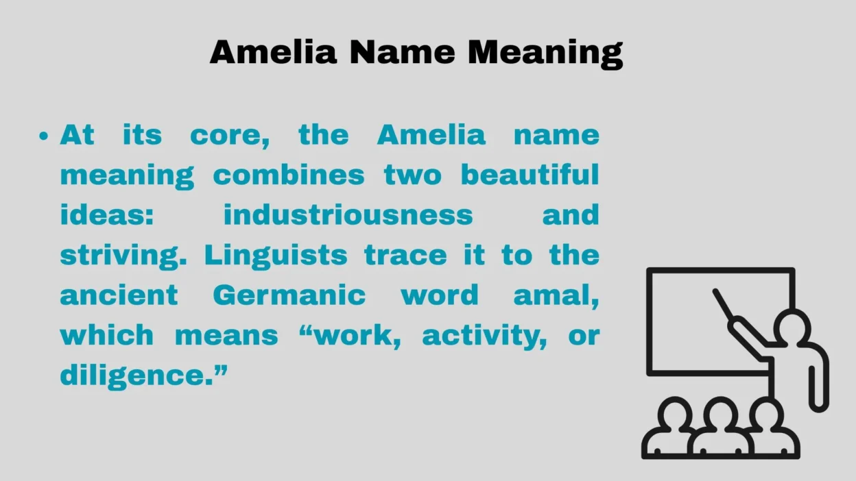Amelia Name Meaning