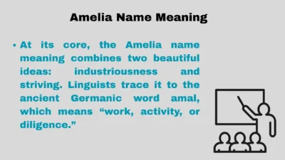 Amelia Name Meaning