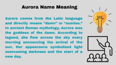 Aurora Name Meaning