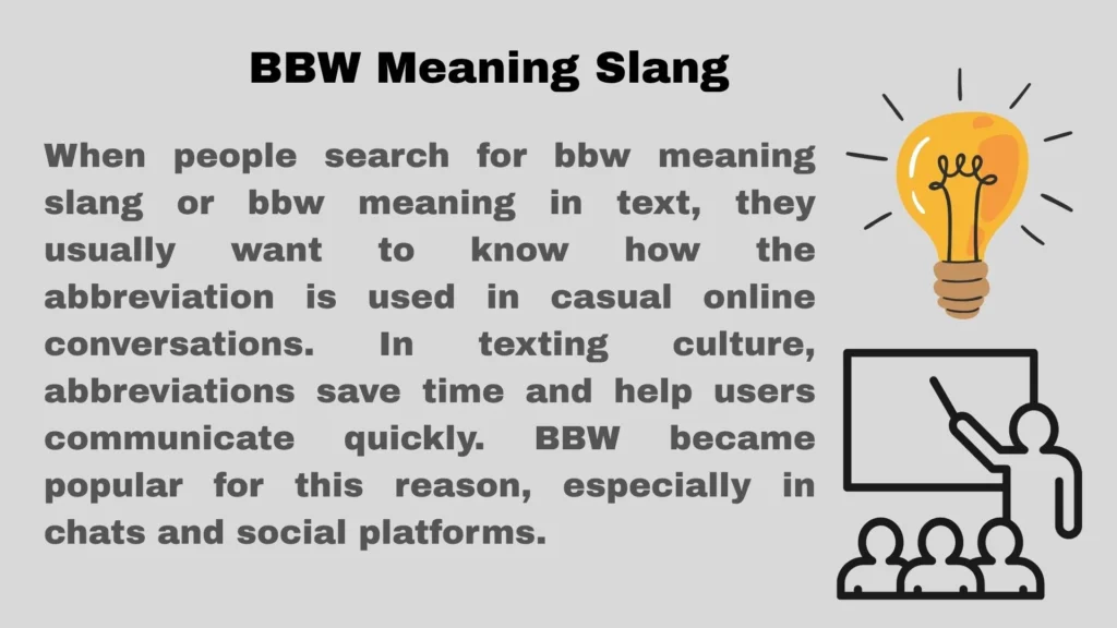 BBW Meaning Slang