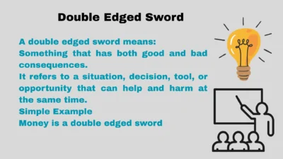 Double Edged Sword Meaning