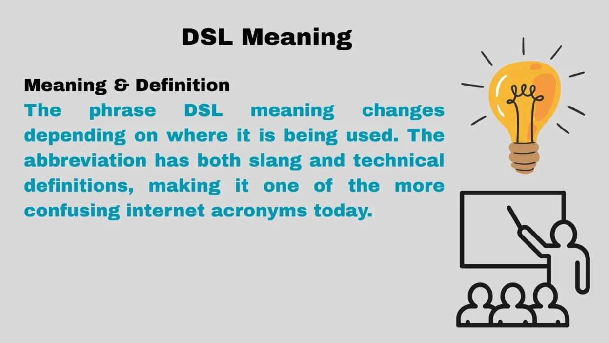 DSL Meaning