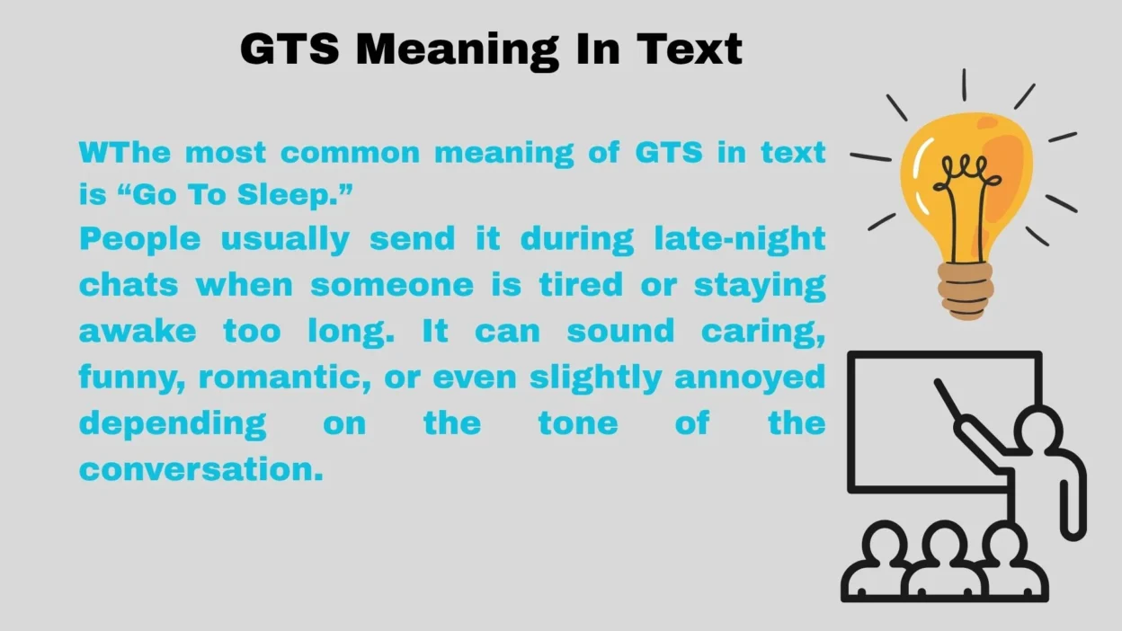 GTS Meaning In Text