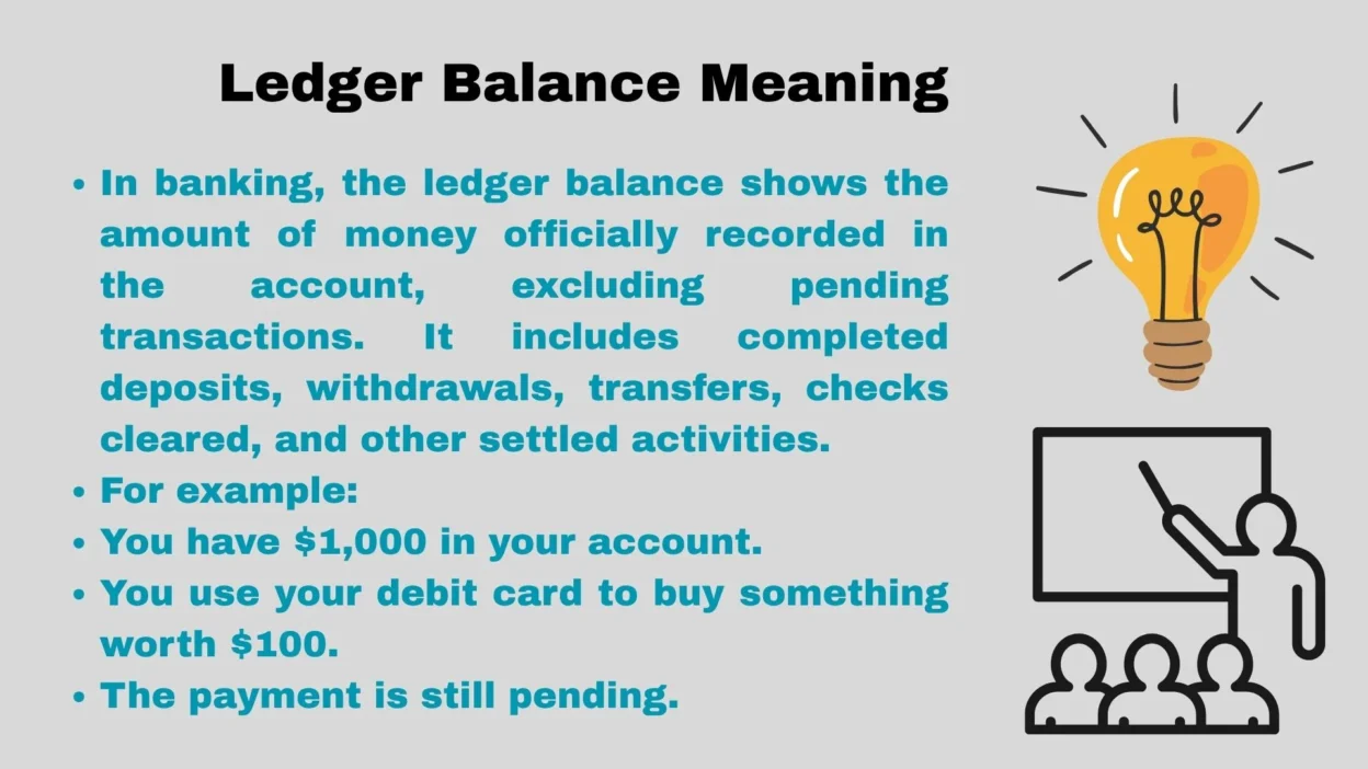 Ledger Balance Meaning