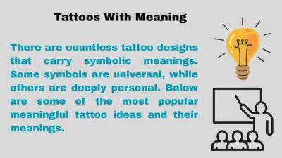 Tattoos With Meaning