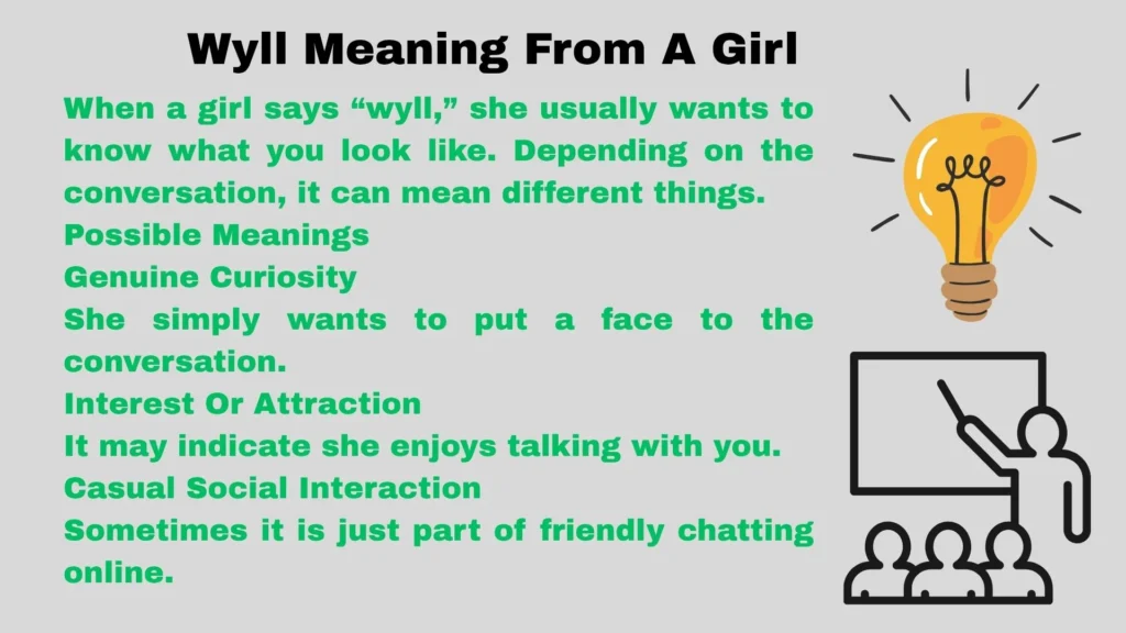 Wyll Meaning From A Girl